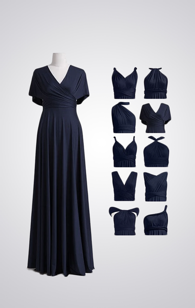 Navy infinity dress shop