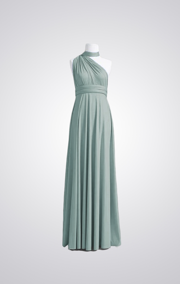 Infinity Dress Sage Green Pazza Venezia