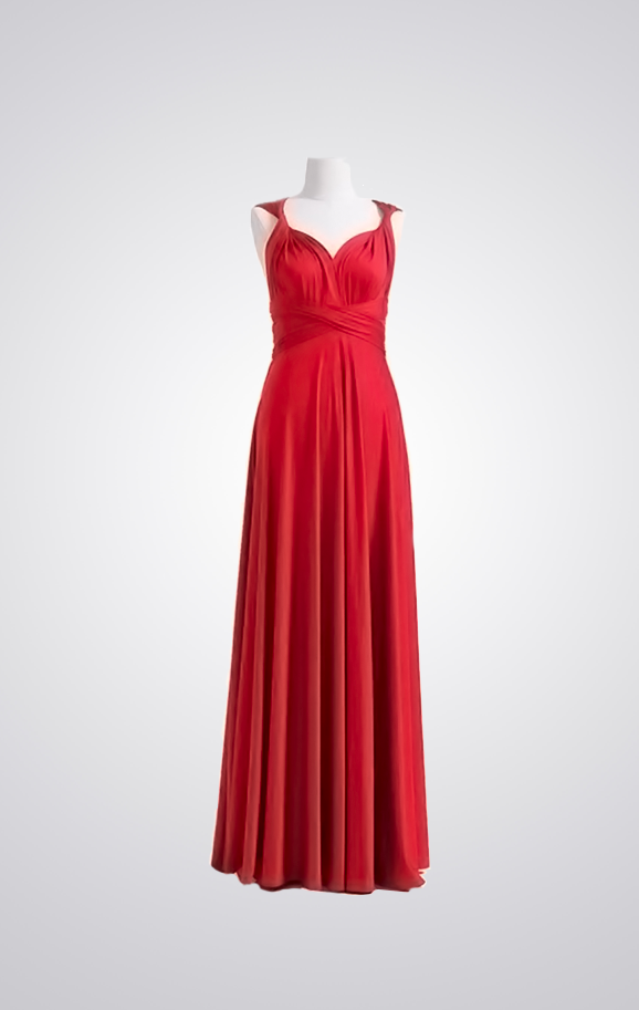 Infinity Dress Red Pazza Venezia