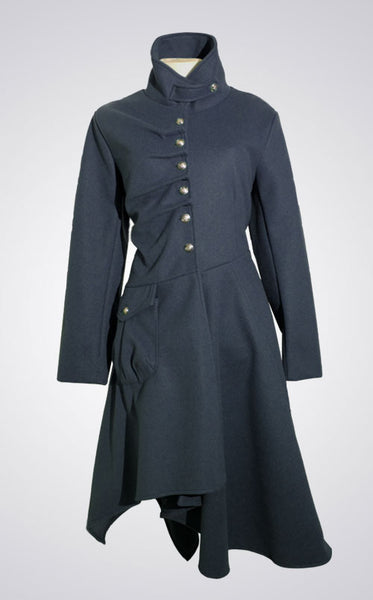 PazzaVenezia Blue Navy Coat