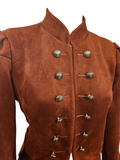 Blazer sartoriale in Alcantara – Eleganza senza tempo