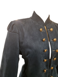 Blazer sartoriale in Alcantara – Eleganza senza tempo