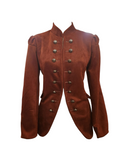 Blazer sartoriale in Alcantara – Eleganza senza tempo