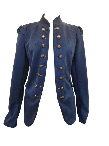 Blazer sartoriale in Alcantara – Eleganza senza tempo