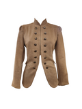 Blazer sartoriale in Alcantara – Eleganza senza tempo