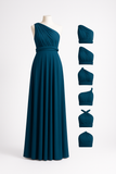 Infinity dress blu petrolio