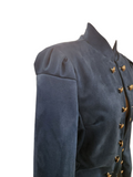 Blazer sartoriale in Alcantara – Eleganza senza tempo