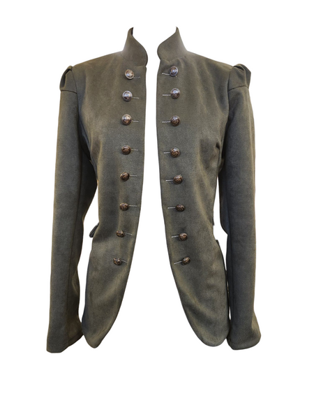Blazer sartoriale in Alcantara – Eleganza senza tempo