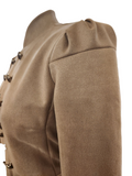 Blazer sartoriale in Alcantara – Eleganza senza tempo