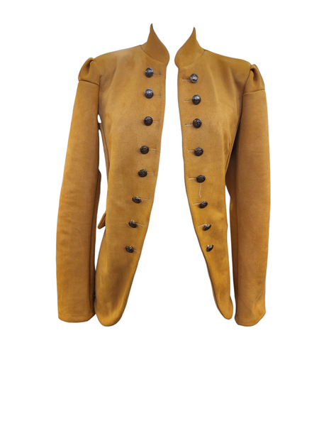 Blazer sartoriale in Alcantara – Eleganza senza tempo